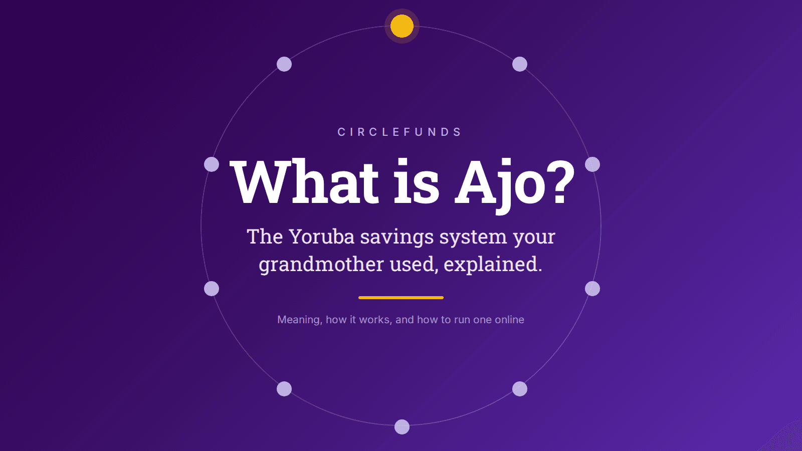 What Is Ajo? The Meaning, How It Works, And How To Run One Online